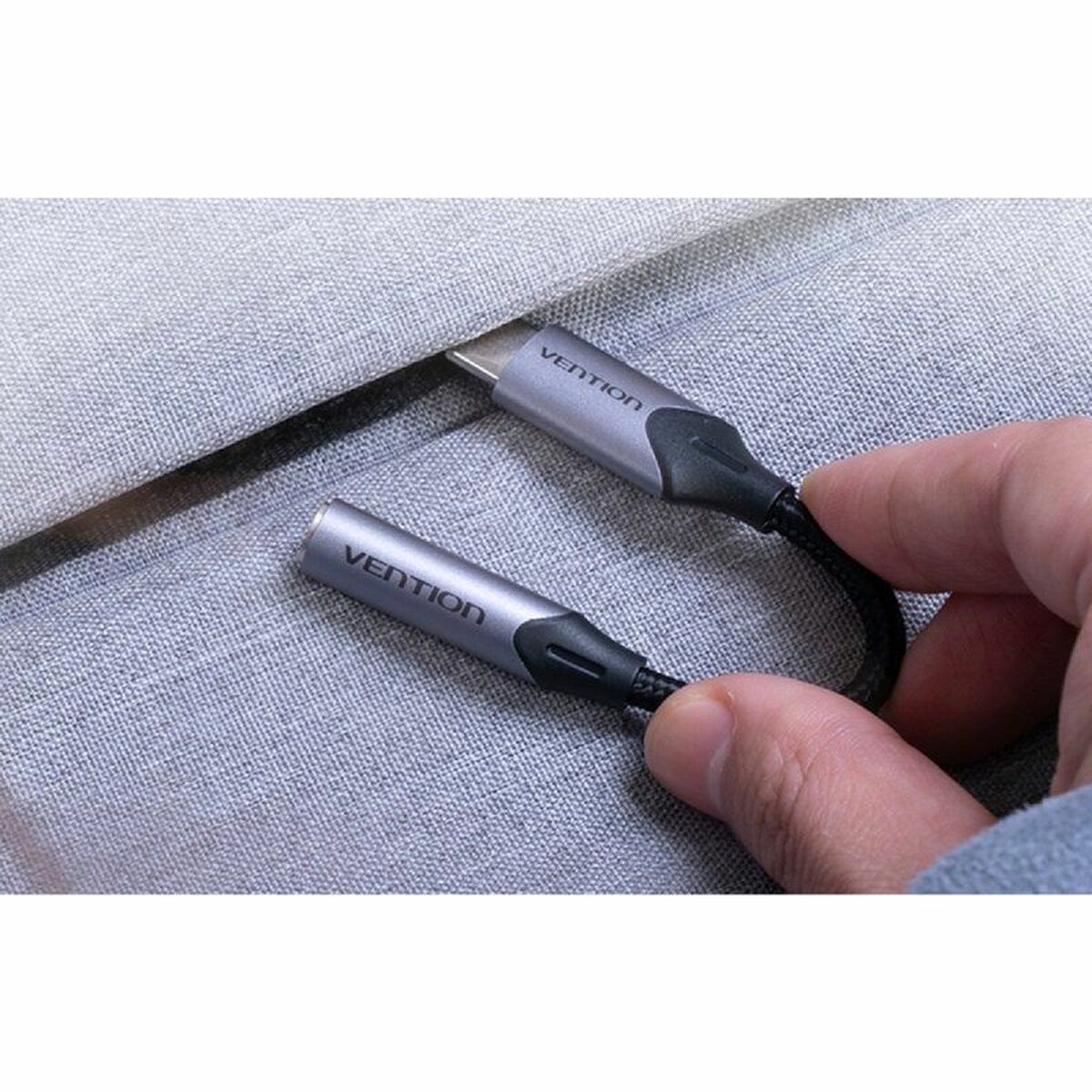 Adaptér USB-C na Jack 3.5 mm Vention BGJHA 10 cm
